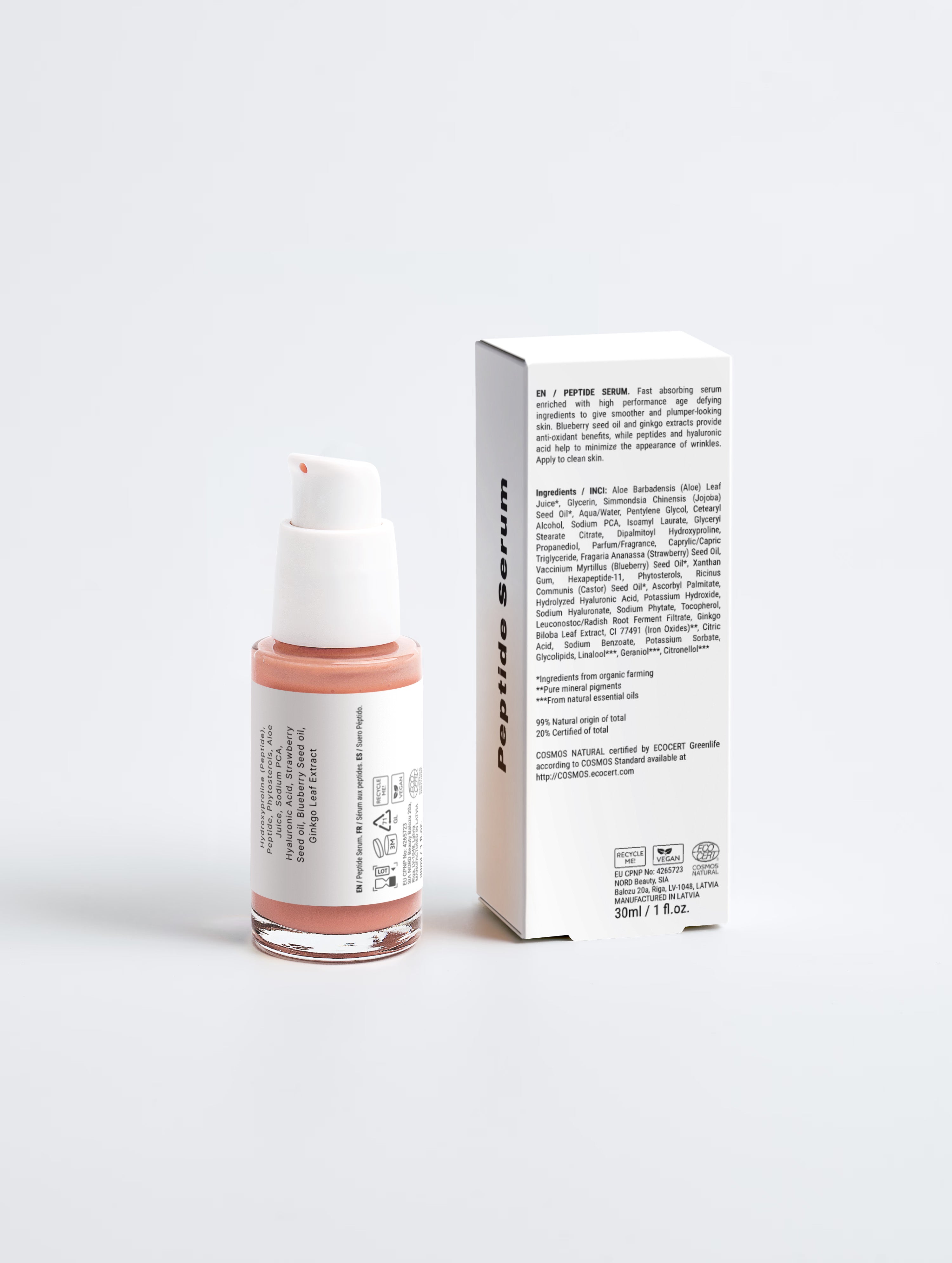 Peptide Smoothing Face Serum